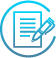 Pen and Paper Icon Icon